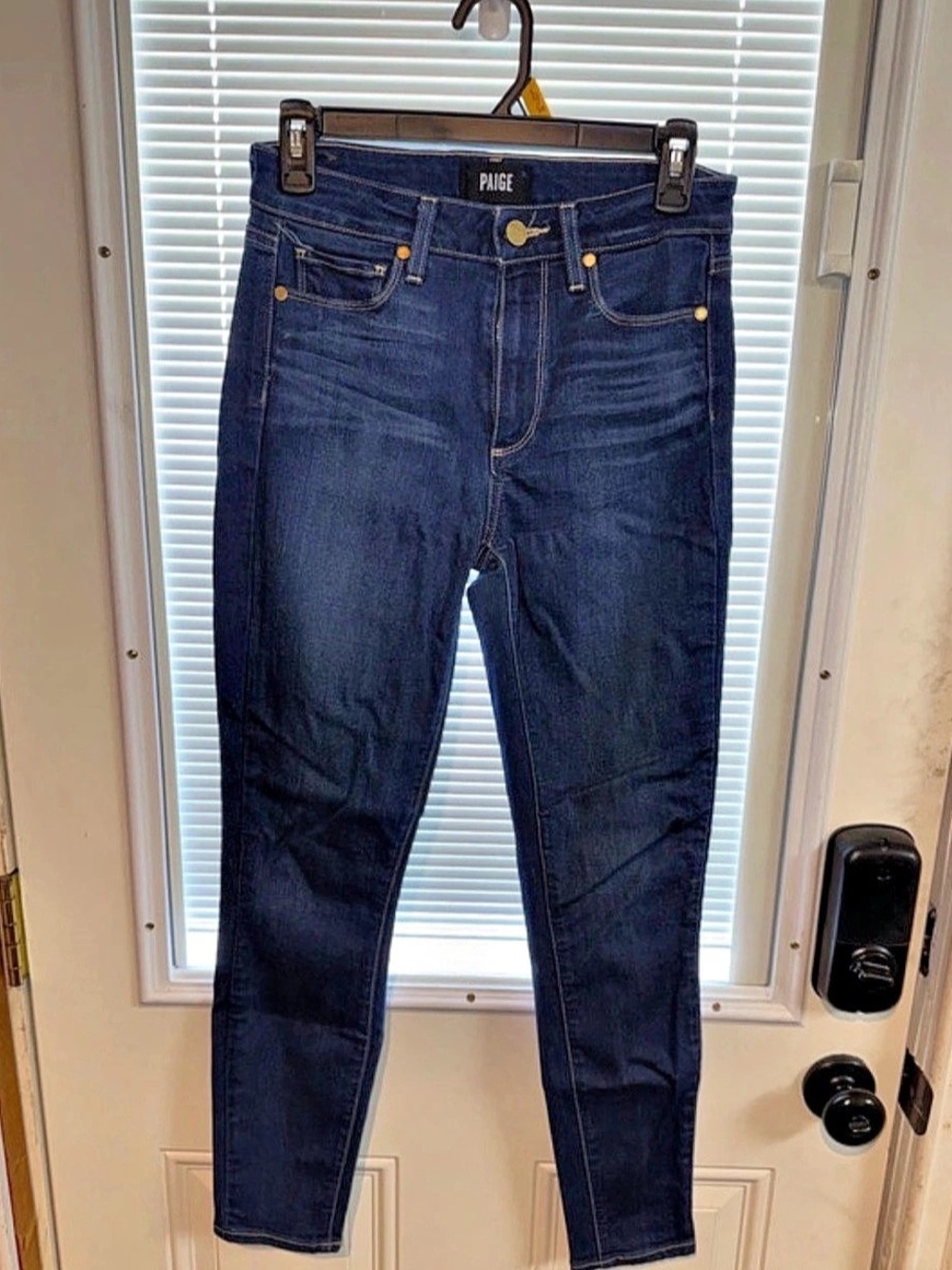 Paige Hoxton Ankle Blue Waist 27